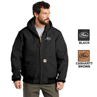 CARHARTT QUILTED FLANNEL LINED DUCK JACKET