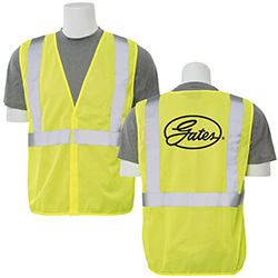 ANSI CLASS 2 MESH HI-VIZ SAFETY VEST